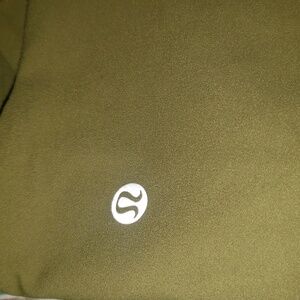 Lululemon Bell Bottom Olive Green Leggings